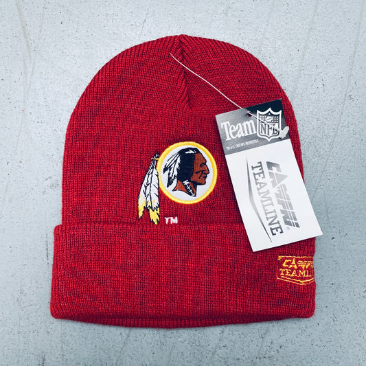 Washington Redskins: 1990's Deadstock Campri Embroidered Beanie - BNWT!