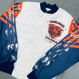 Chicago Bears: 1990's Chalk Line Fanimation Bomber Jacket (M)