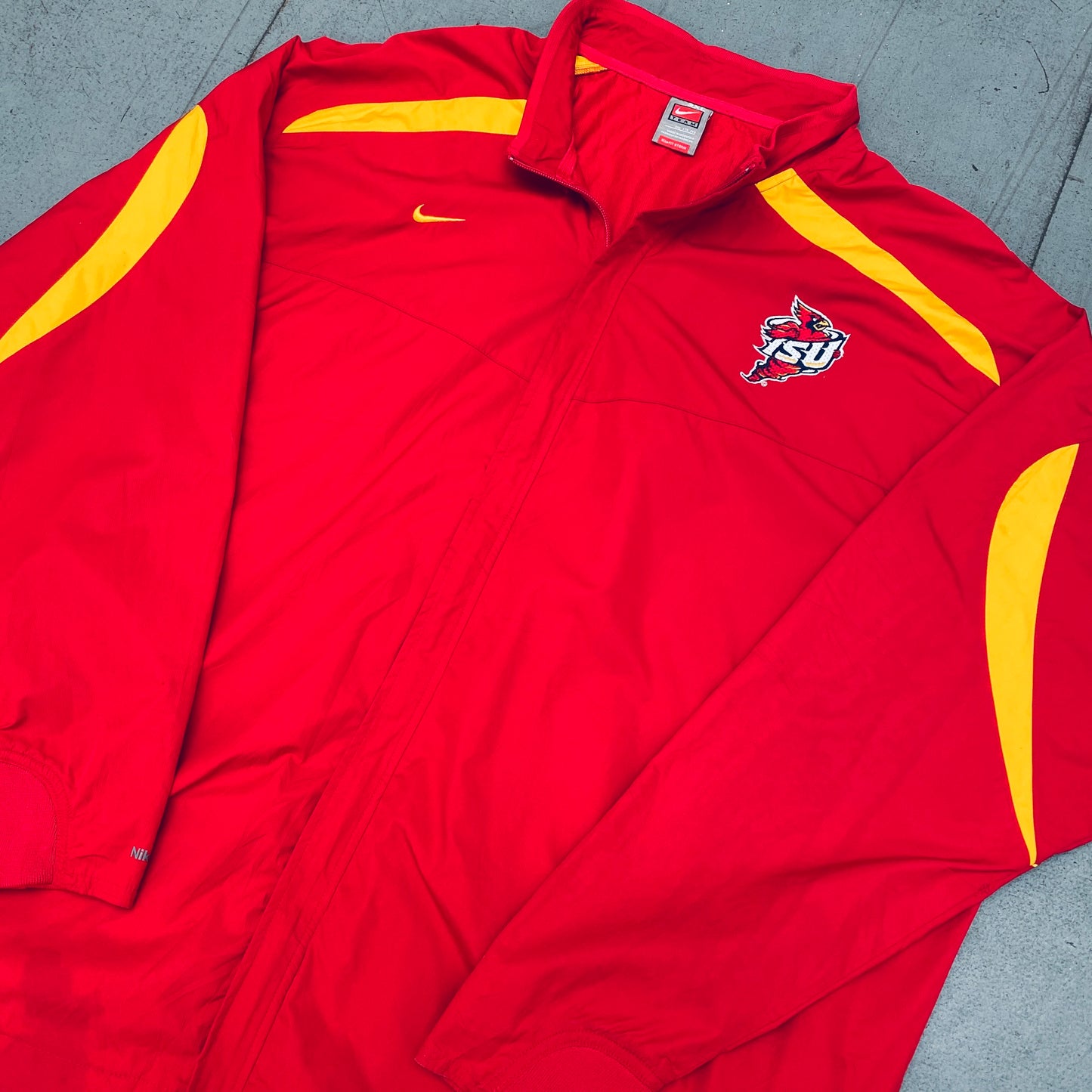 Iowa State Cyclones: 2000's Nike Fullzip Windbreaker (XXXL)