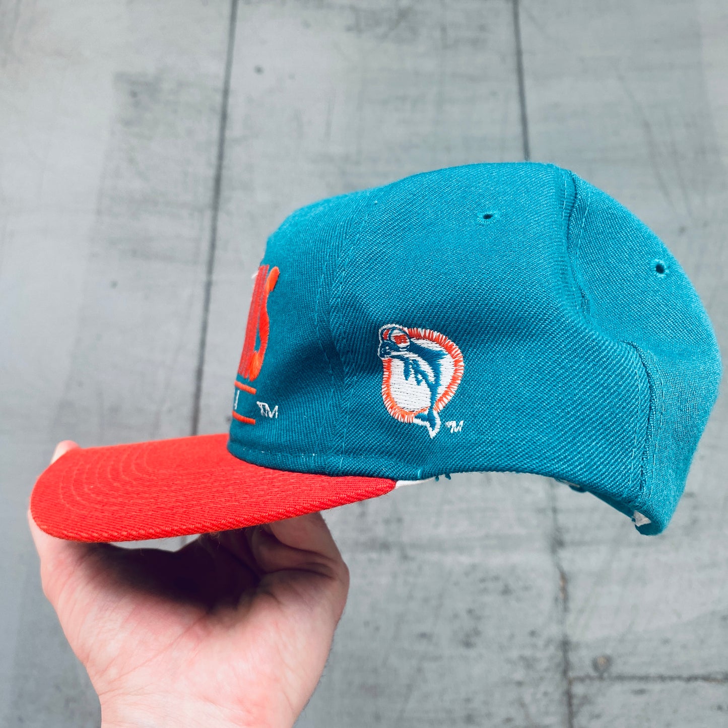 Miami Dolphins: 1990's Embroidered Snapback