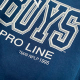 Dallas Cowboys: 1995 Russell Athletic Graphic Spellout Proline Sweat (XXL)