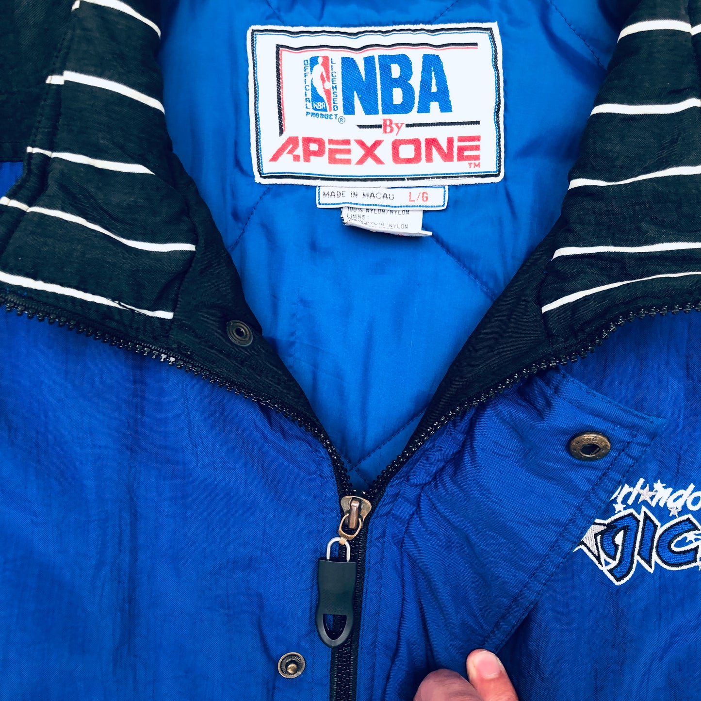 Orlando Magic: 1990's Apex One Fullzip Jacket (L)