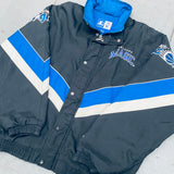 Orlando Magic: 1990's Fullzip NBA Authentics Starter Chevron Jacket (L)