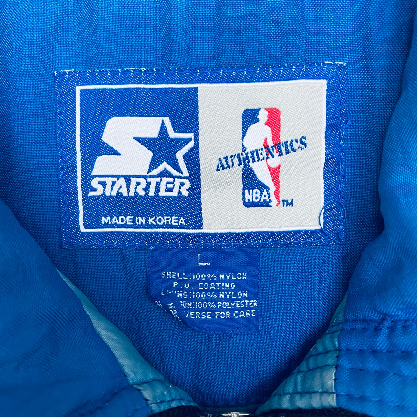 Orlando Magic: 1990's Fullzip NBA Authentics Starter Chevron Jacket (L)