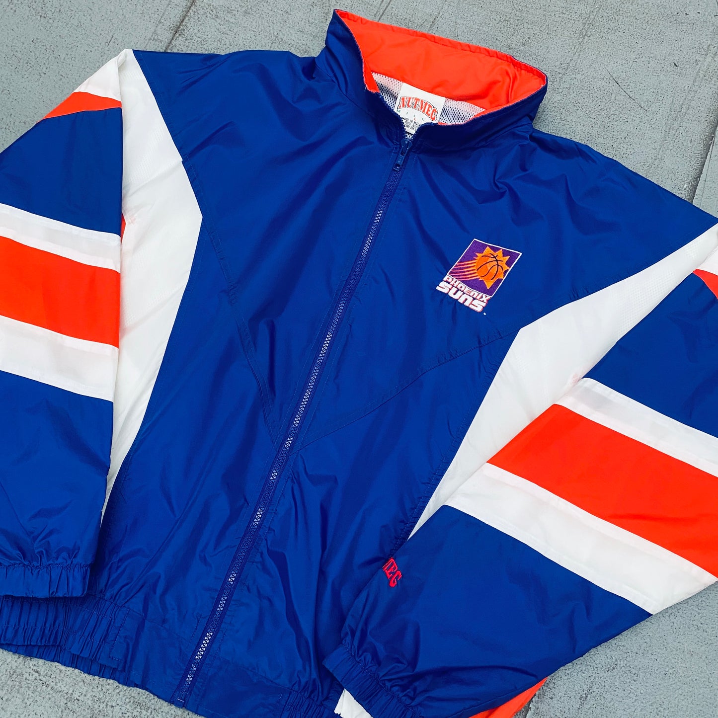 Phoenix Suns: 1990's Nutmeg Mills Fullzip Windbreaker (L)