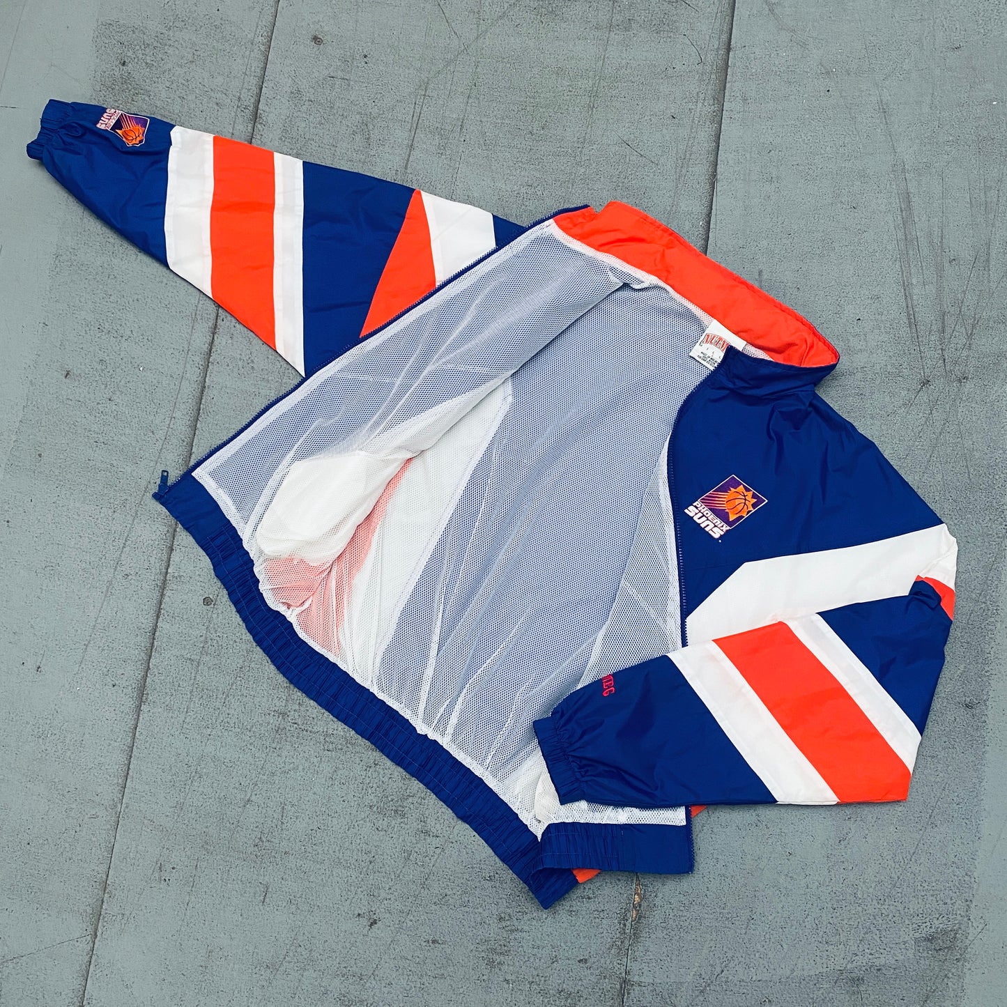 Phoenix Suns: 1990's Nutmeg Mills Fullzip Windbreaker (L)