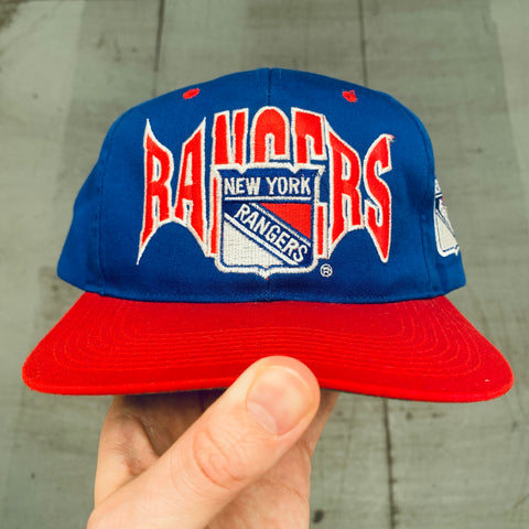 New York Rangers: 1990's Embroidered Snapback