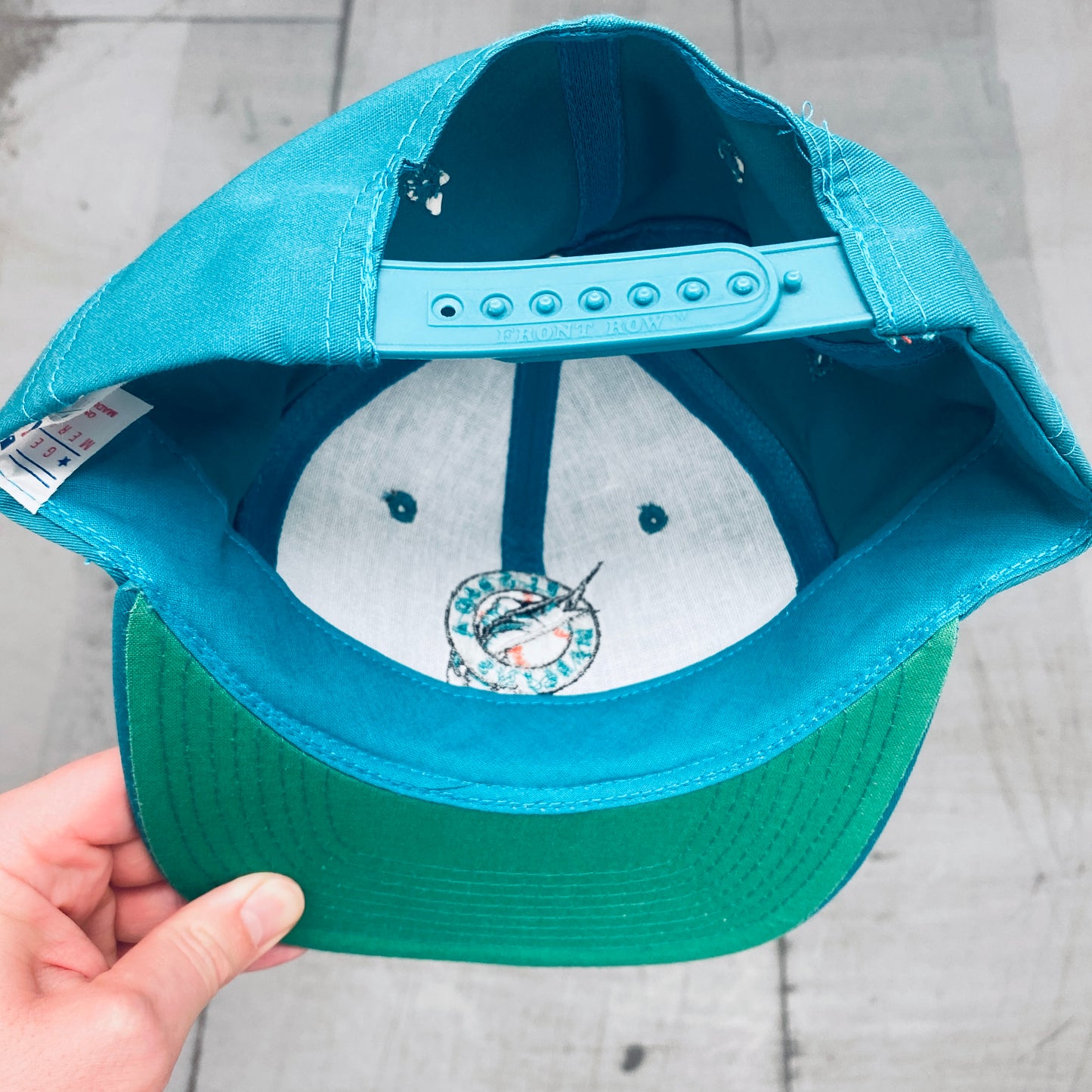 Florida Marlins: 1990's Embroidered Snapback