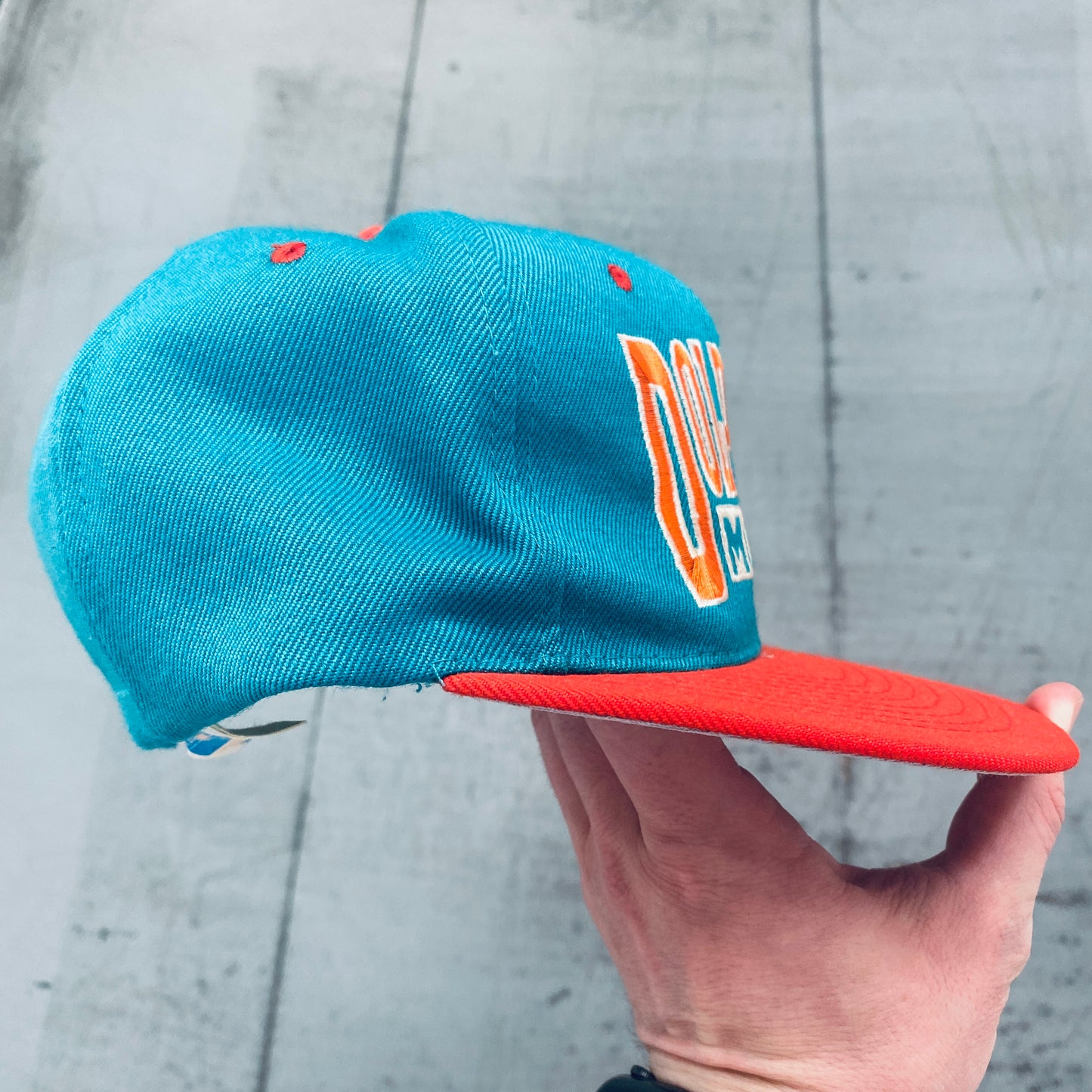 Miami Dolphins: 1990's Embroidered Spellout Snapback