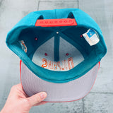 Miami Dolphins: 1990's Embroidered Spellout Snapback