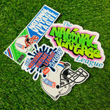 National Vintage League: The "Slap" Stickers