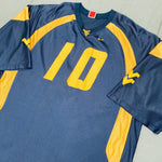 West Virginia Mountaineers: No. 10 "Steve Slaton" Nike Jersey (XL)