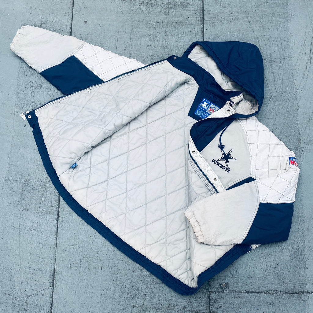 Dallas Cowboys: 1990's Fullzip Starter Jacket (XL) – National