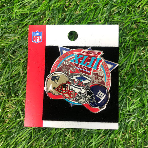 New York Giants: 2008 Super Bowl XLII Commemorative Pin