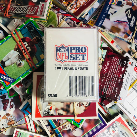 NFL: 1991 Pro Set Trading Cards (Unopened!)
