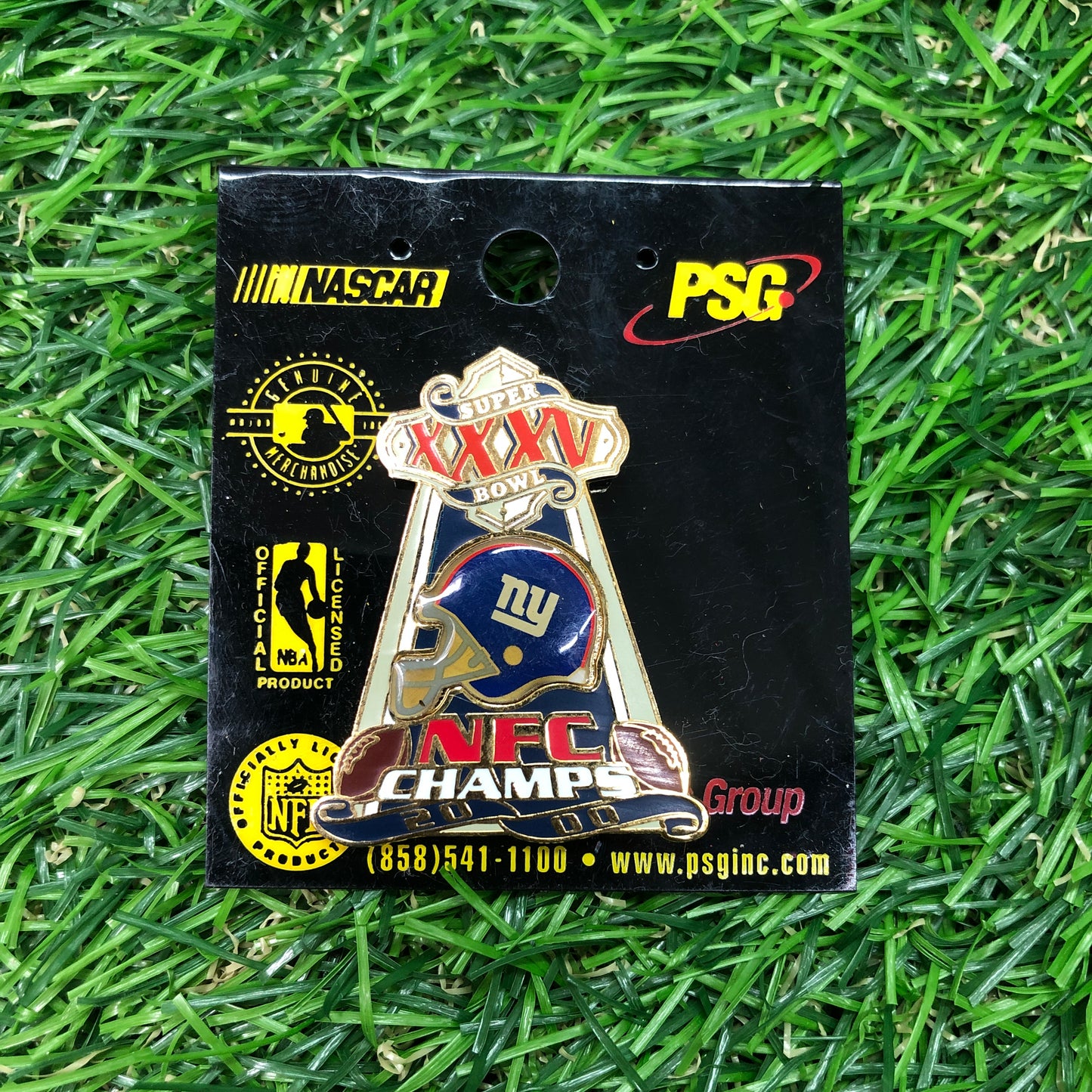 New York Giants: 2000 NFC Champions Super Bowl XXXV Commemorative Pin