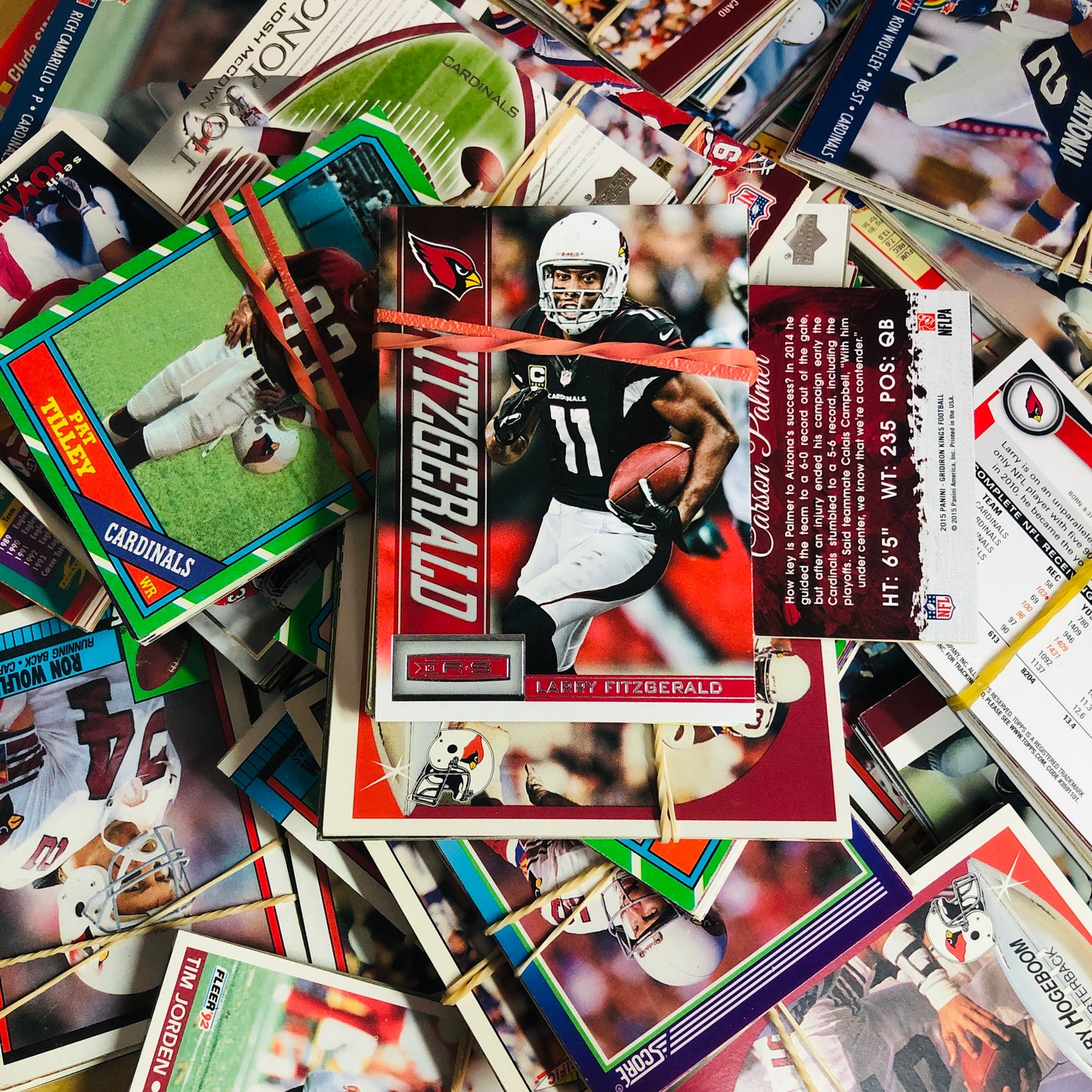 Arizona Cardinals: 10x Mixed Arizona Cardinals Trading Cards