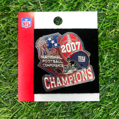New York Giants: 2007 NFC Champions Commemorative Pin